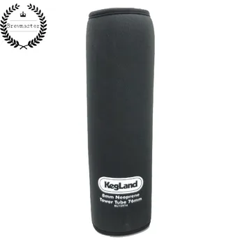 

INSULATING NEOPRENE PARKA / JACKET COVER FOR KEGERATOR TOWER FONT - 76MM(3") DIAMETER 1-3 TAP