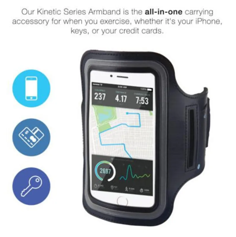 Phone Armband 1PCS Universal Waterproof Sport Armband Bag Running Jogging Gym Arm Band Mobile Phone Bag Case Cover Holder For Samsung IPhone phone armband mobile phone armband phone arm band sports arm bag fitness arm bag