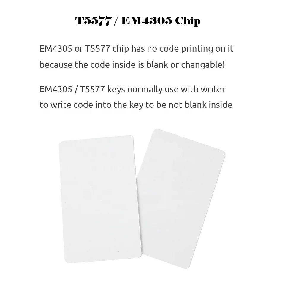 EM4305 T5577 чип карты RFID 125 кГц копия перезаписываемых карт кГц|IC/ID карты| |