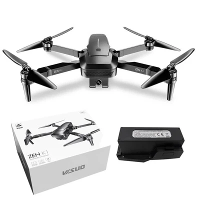 Хит! VISUO ZEN K1 Радиоуправляемый Дрон 5G wifi gps Бесщеточный 4K двойная камера 28 минут время полета красота фильтр рисунок Радиоуправляемый квадрокоптер Дрон - Цвет: 1B With Original Box
