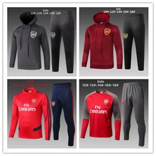 18, 19, 20, наивысшего качества, спортивный костюм для футбола «arsenal», детский зимний тренировочный костюм, толстовки с капюшоном, детские трикотажные футболки на молнии, dhl