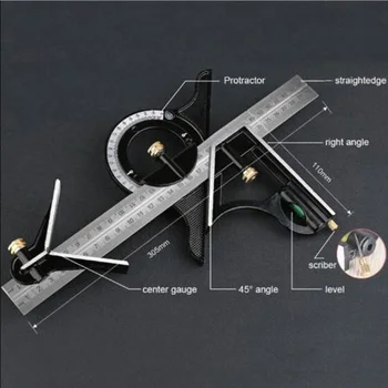 

Aa Set Finder Tri Square Ruler Angle Combination Measurin Measure Level Hot Sale
