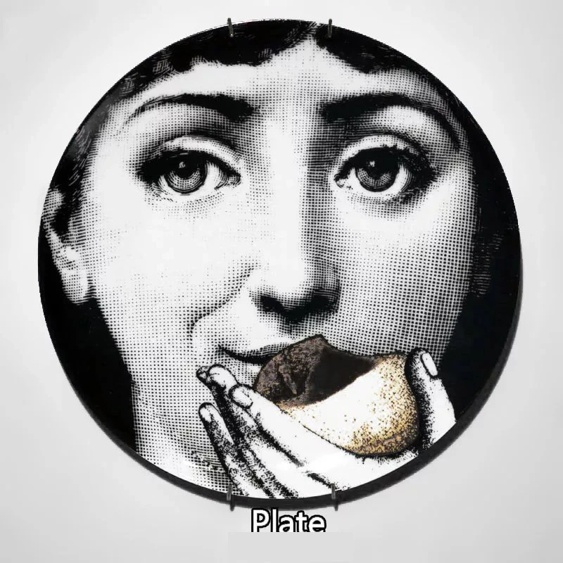 thumbnail image 1 of Platos de 8/10 pulgadas Decoración del hogar Regalo de Navidad Platos decorativos para colgar en la pared Porcelana china europea, 1 of 5