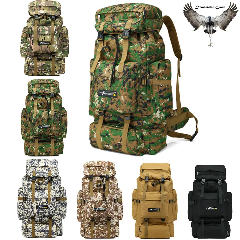 FX 80 L Открытый Рюкзак Molle военный тактический рюкзак Спортивная Сумка