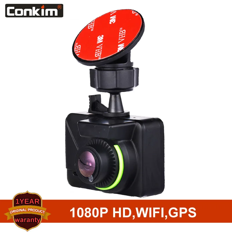 Conkim Мини Автомобильный видеорегистратор gps wifi Dashcam Full HD 1080P Автомобильная камера 1,5 ips экран Автомобильный видеорегистратор s видеорегистратор Novatek 96658