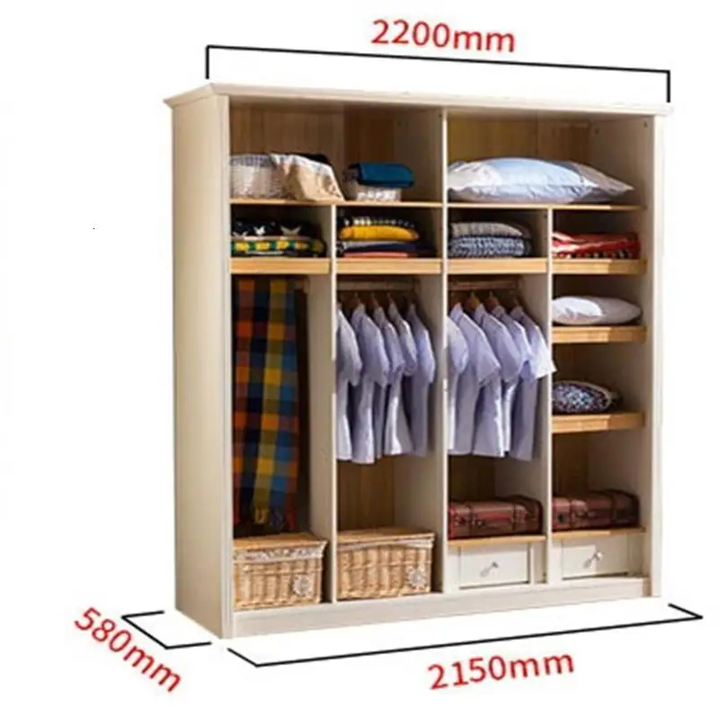 Шкаф для спальни из дерева mobillya Quarto Gardrop, мебель для спальни, Mueble De Dormitorio, шкаф - Цвет: Number 9