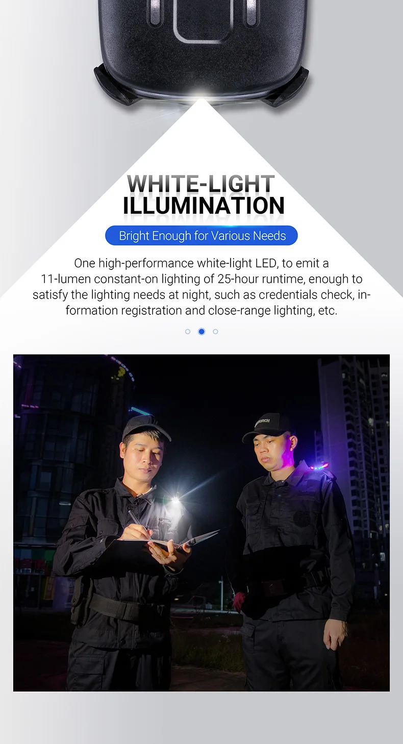 Police Warning Strobe Shoulder lights Rechargable LED Flashling Safety Clip Lamp For Outdoor Rescue,Traffic Guidance,Police
