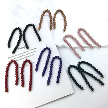 

Oorbellen Pendientes Aretes Cross-border Acrylic Beads With Simple Temperament, Long Beads, Tassels, Earrings And Wholesale