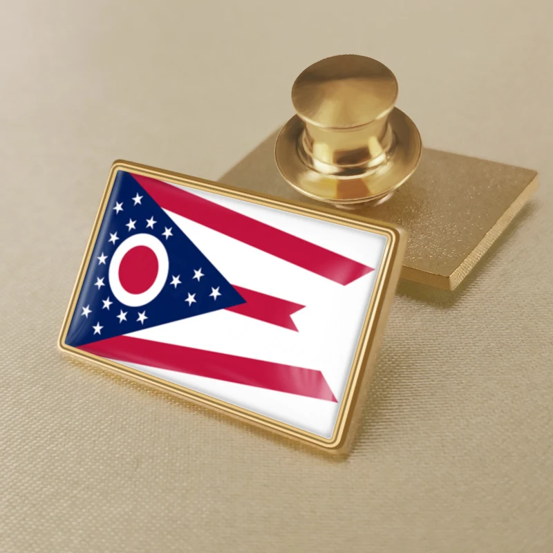 20 PILLE DA BAVERO BANDIERA AMERICANA Stati Uniti USA Tie Tack - Foto 2