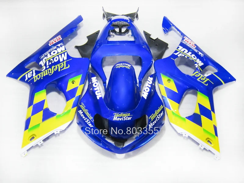 Fairings For Suzuki GSXR 1000 Multi-Color pepephone (2003-2004) main image 1