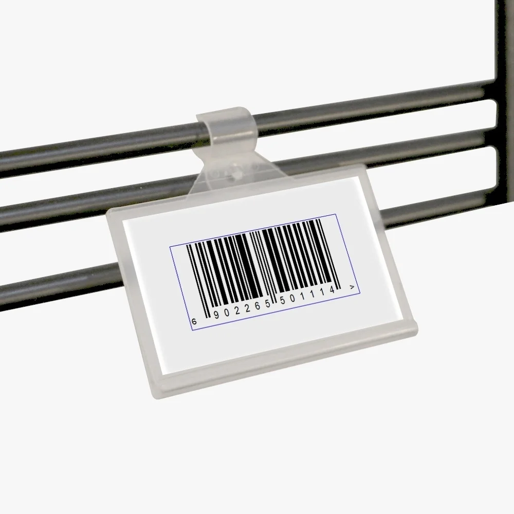 Clear Upc Ticket Frame Wire Basket Label Holder Shelf Price Talker With Sign Holding Grip | Дом и сад