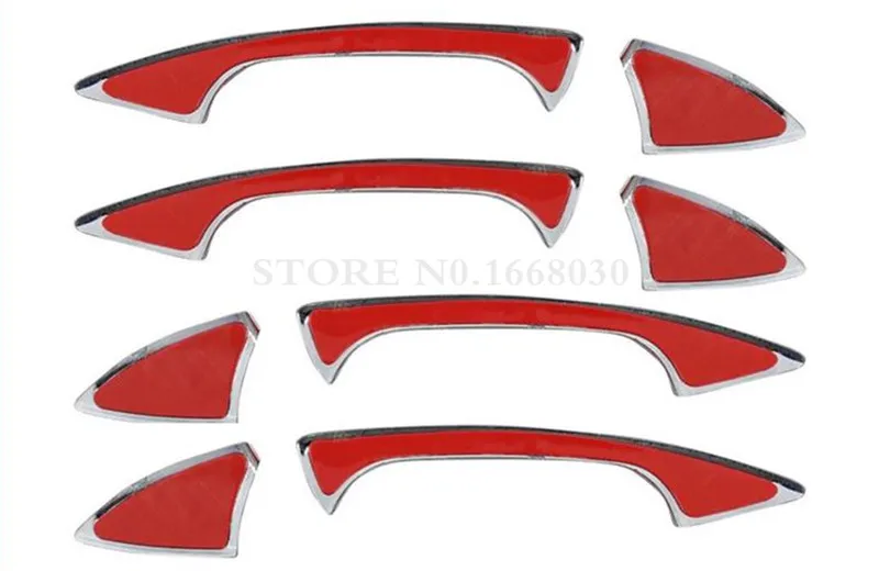 Внешняя крышка дверной ручки автомобиля отделка 8 шт. для Mercedes Benz GLE GLS W166 X166 2015 2019