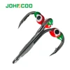 JOHNCOO 5pcs Winter Ice Fishing Hook Lure 6# 8# 10# Treble Hook High Carbon Steel Sharp Hook ► Photo 1/6