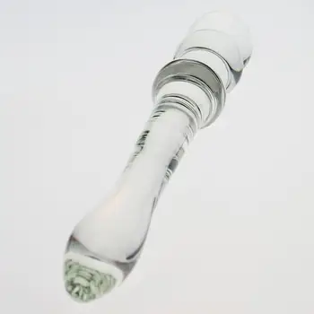 19cm Glass beads Anal Plug Penis butt plug Nightlife anus backyard stopper Dildo adult toys Adult Gay Sex Toys for Men Women 6