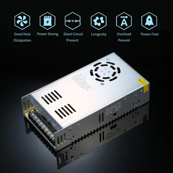 

24V 12V Switching Power Supply Power Source Transformer 15A 30A AC 110V 220V to DC 12 V 24 V 360W Volt Converter