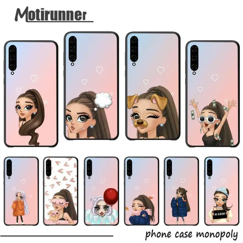 Розовый чехол для телефона Ariana Grande с рисунком из мультфильма Xiaomi Mi 8 9 10 Lite Se Pro Max 3