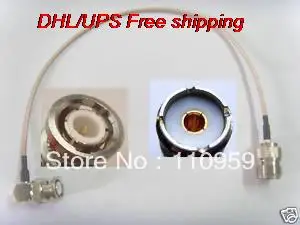 DHL/EMS Горячая 100 шт. разъем UHF BNC штекер прямоугольный обжимной RG316 Pigtail-A2
