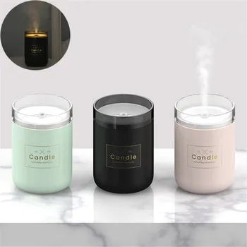 

USB LED Night Light Humidifier Atomizer Desktop Mini Humidifier 220ML Silent Equipped safety sensor in the water tank 1004