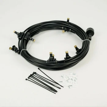 

Garden Misting System Water Mist Nozzles 6m Gardening Wetting Descaling Home Garden Supplies