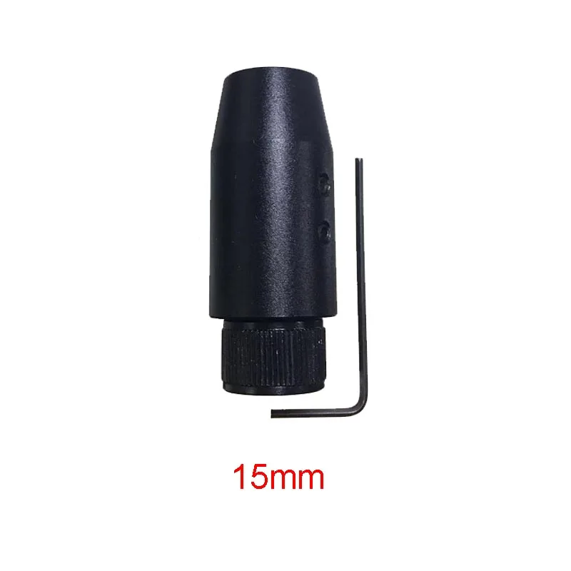 For 15mm Barrel Цилиндрический конец резьбовой адаптер 1/2 UNF адаптер для 13 14 15 16 мм Диаметр ствола 1/2 UNF намордник тормозной адаптер - Цвет: For 15mm Barrel
