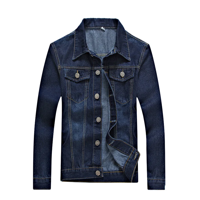 

New Style Autumn & Winter Jacket Men's Youth Autumn Korean-style Slim Fit Denim Coat Men'S Wear