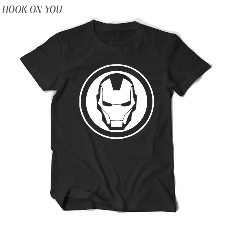 

Superhero Marvel Avengers Iron man T Shirt iron man Hulk Thor Men Size Cartoon Comic Tshirt Comic Super Hero T-Shirt