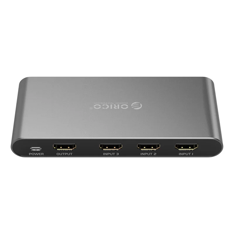 Алюминий сплав инфракрасное дистанционное управление, разъем HDMI переключатель DP(M)-DVI(F) HD видео адаптер для ТВ дисплей проектор записная книжка, HS3-A1