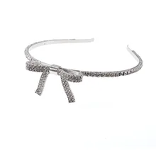 Rongho барокко хрустальные обручи для волос для женщин Свадебные украшения для волос Металлические диадемы шоу аксессуары для волос