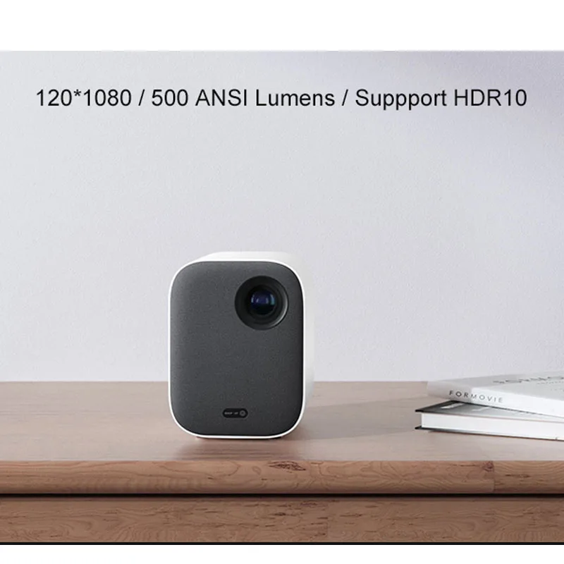 Мини DLP проектор Xiaomi Mijia Youth Edition 2 портативный Full HD 1080P Android Wi Fi домашний кинотеатр