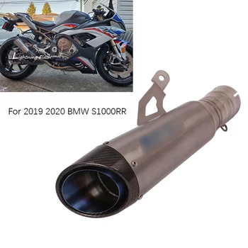 

For 2019 2020 BMW S1000RR Motorcycle Exhaust Pipe Titanium Alloy 60 mm Escape No Db Killer Slip On Original Catalyst