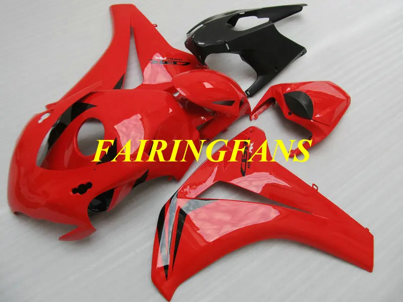 Инжекторный комплект для HONDA CBR1000RR 08 09 10 11 CBR 1000 RR CBR 1000RR 2008 2011 горячий красный Обтекатели на кузов+ подарки HM33