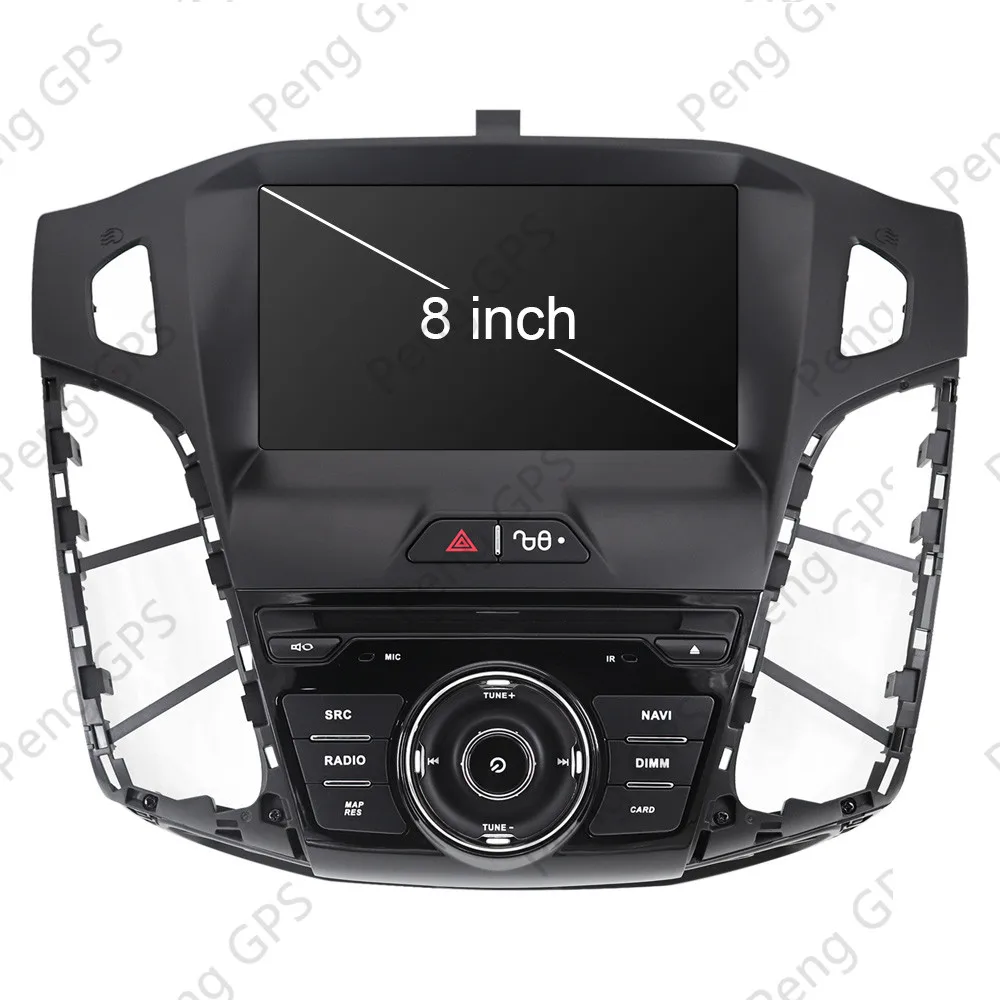 Clearance Android 9.0 PX5 4+64GB car DVD player Built-in DSP Car multimedia Radio For FORD FOCUS 2012-2016 GPS Navigation Audio Video 8