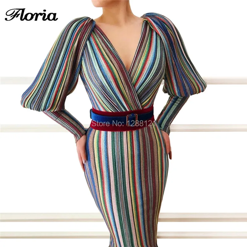 Кафтан 2019 Новые Длинные вечерние платья с v-образным вырезом и поясом Robe De Soiree Турецкий Арабский Русалка Вечерние платья для выпускного