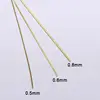 0.5mm 0.6mm 0.8mm Dia Soft Raw Brass Wire For Model Craft Jewelry Findings DIY ► Photo 3/3