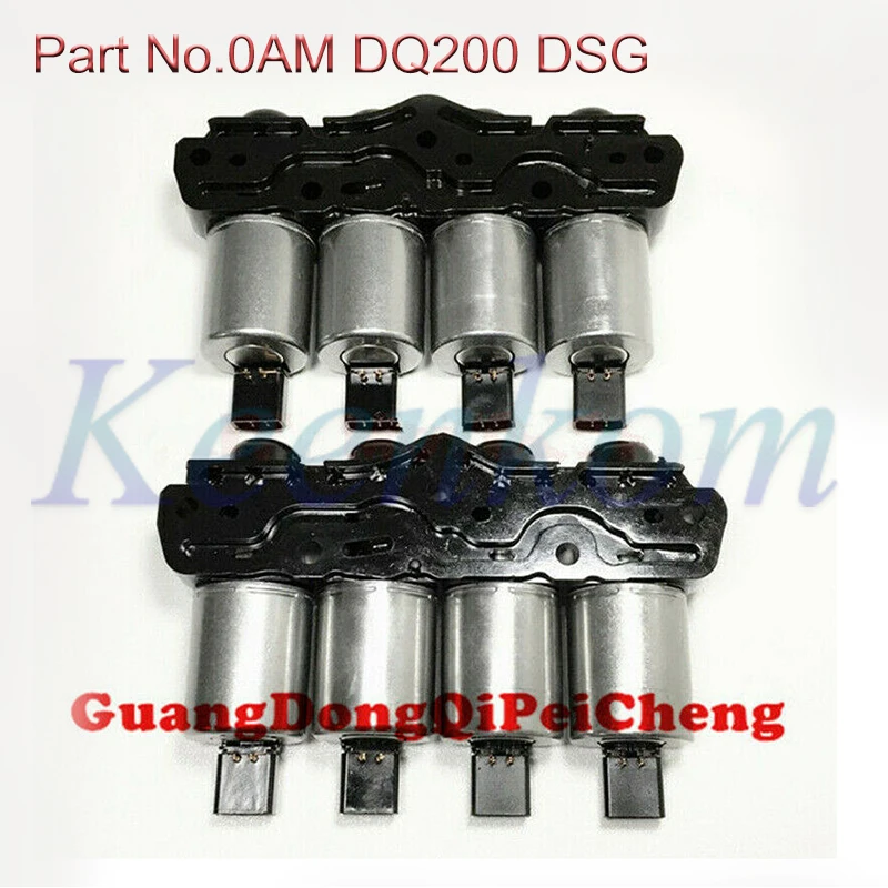 Оригинальный комплект соленоидной коробки передач масла 2 шт./компл. 0AM DQ200 DSG 7 для