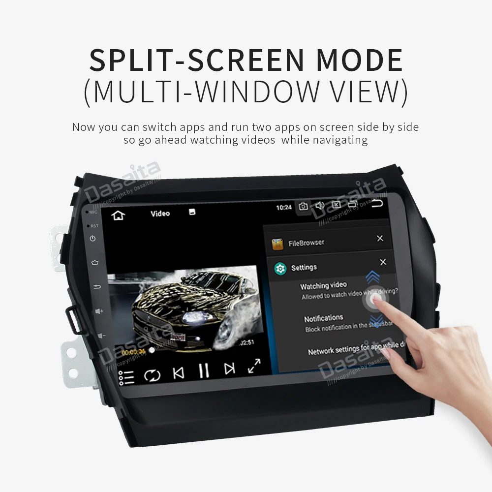 Perfect 9" Android 9.0 Car GPS Radio Player for Hyundai IX35 2013 2014 2015 with Octa Core 4G RAM 32G ROM Stereo GPS Navigation Headunit 10