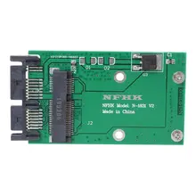 Mini PCIe PCI-e mSATA SSD до 1," Micro SATA интерфейс адаптер конвертер карты для ПК Компьютерные аксессуары