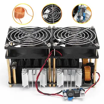 

1800W/2500W ZVS Induction Heater Induction Heating Machine PCB Board Module Flyback Driver Heater Cooling Fan Interface+ Coil
