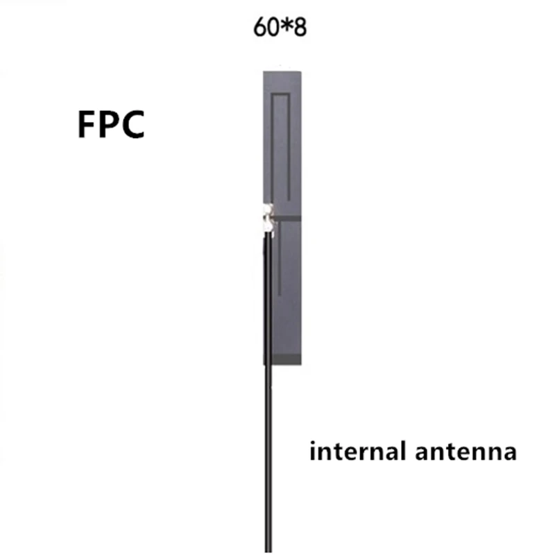 FPC внутренняя SMA male/IPEX1/IPEX4 разъем 13 см полная Частотная антенна 4DBi высокий