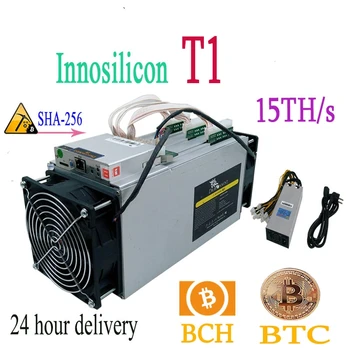 

Used BTC BCH miner Innosilicon Dragonmint T1 15TH/s with psu sha256 Asic miner Economical Server T1 15T ship in 24 hours