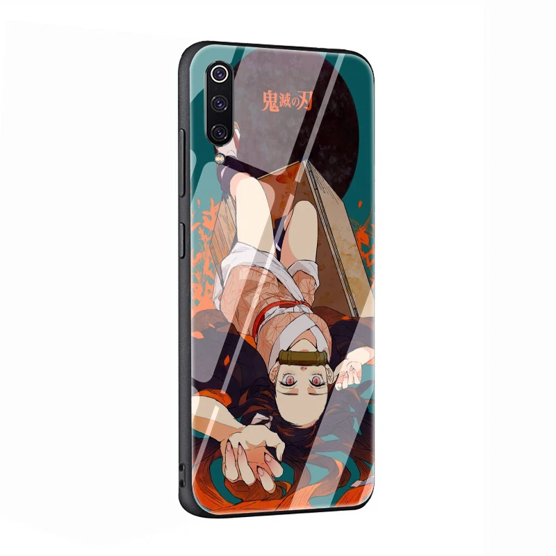 G3 EWAU аниме Kimetsu no Yaiba закаленное стекло чехол для телефона Xiaomi 5X6X8 Lite 9 A1 A2 F1 Remdi 4X 6A Note 5 6 7 pro - Цвет: G3