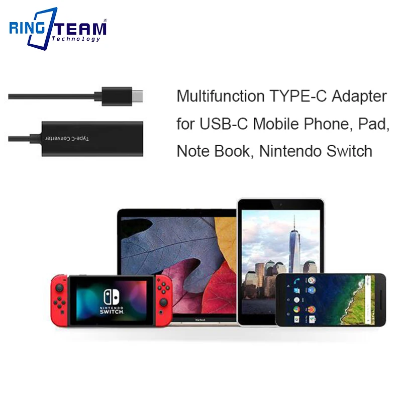 DC 5,5X2,1 мм до Тип C адаптер конвертер Smart Выход 5V 9V 12V 15V 20V для USB-C телефон MacBook записная книжка для nintendo переключатель