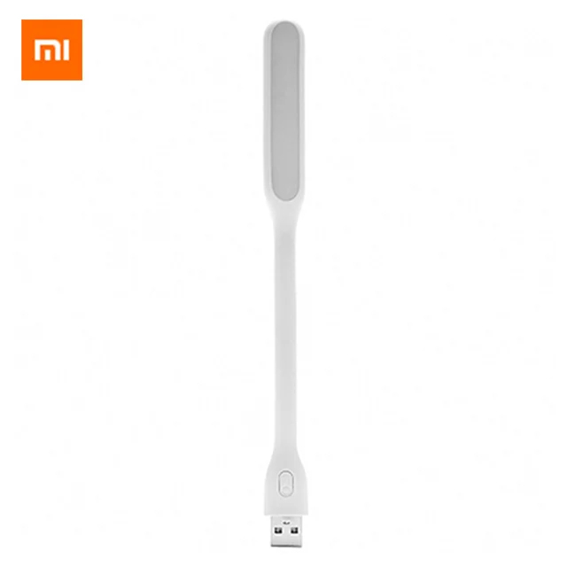 white LED Xiaomi mi светодиодный USB светильник, улучшенная версия+ mi USB вентилятор, портативный адаптер для ноутбука, ноутбука, компьютера - Цвет: white LED