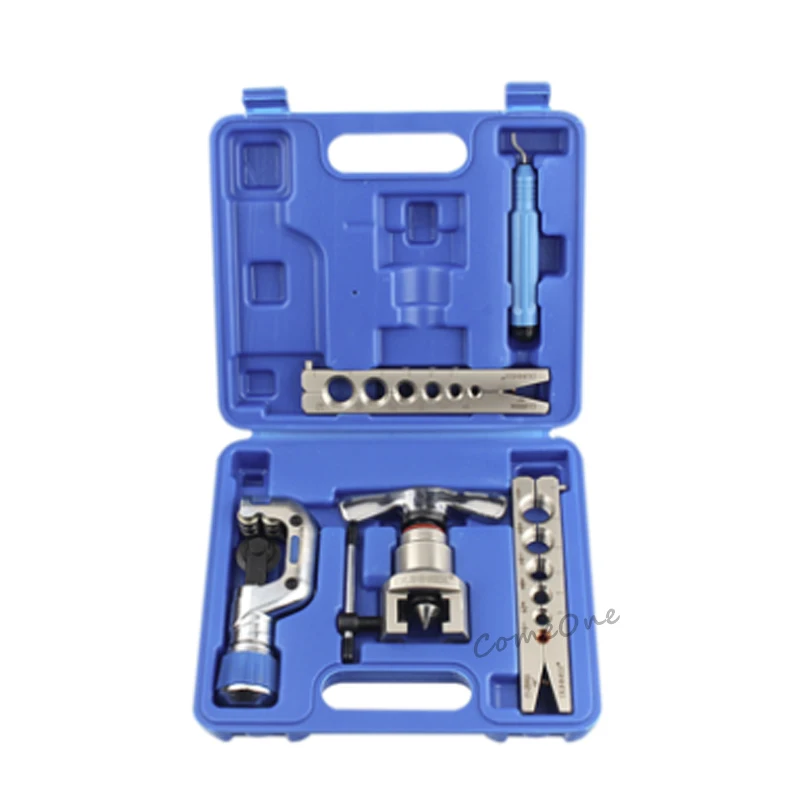 

Ratchet Flaring Flare Tool Set 6-19mm Gas Brake Line Application Tubing Refrigerator Refrigeration Repair Tools Expander Sets