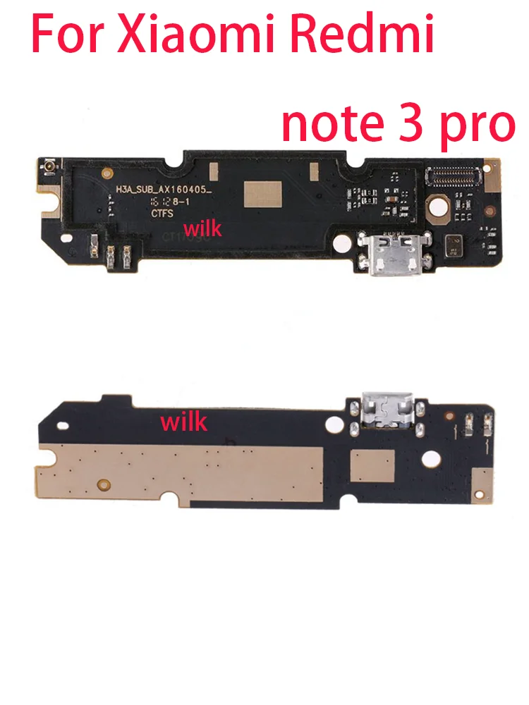 1 шт. Новый микрофонный модуль для Xiaomi Redmi Note 3/Redmi 3 Pro + плата USB-порта зарядки гибкий