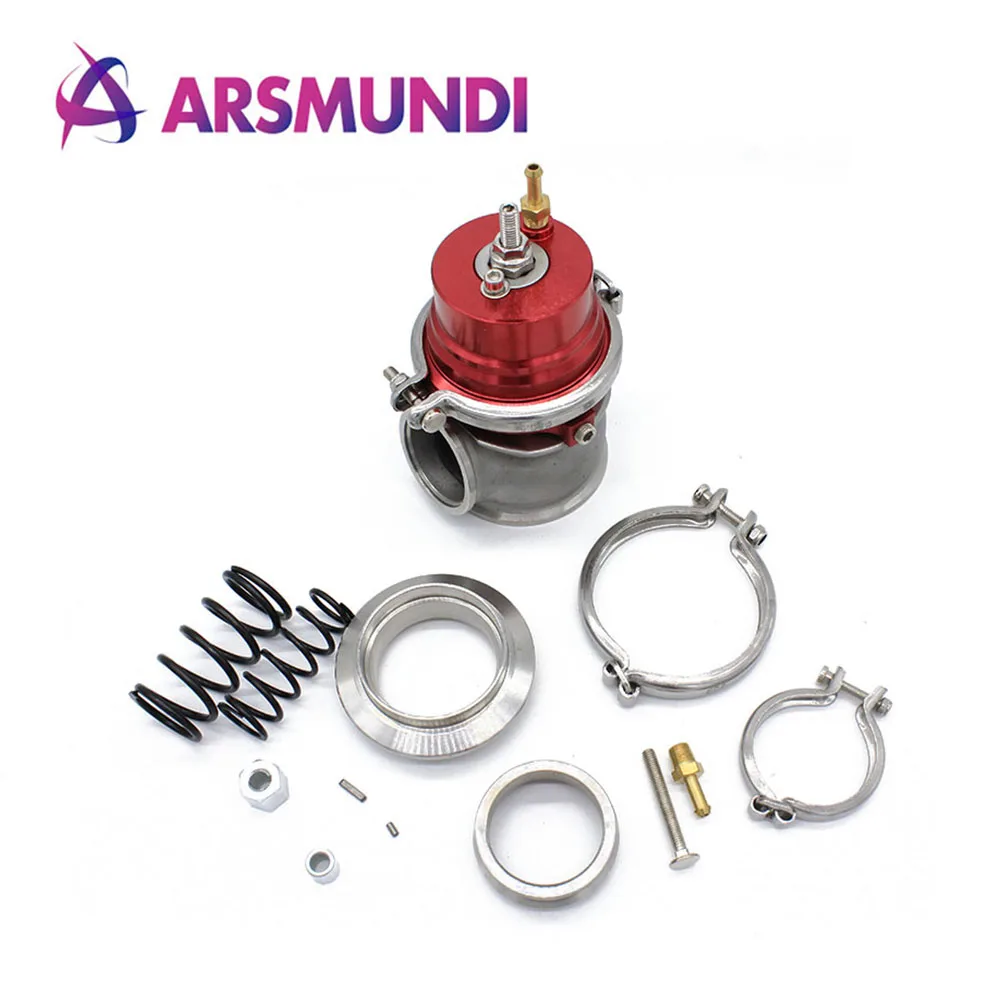 60mmAdjustableWastegateTurboExternalKitWithVbandFlangeClamp