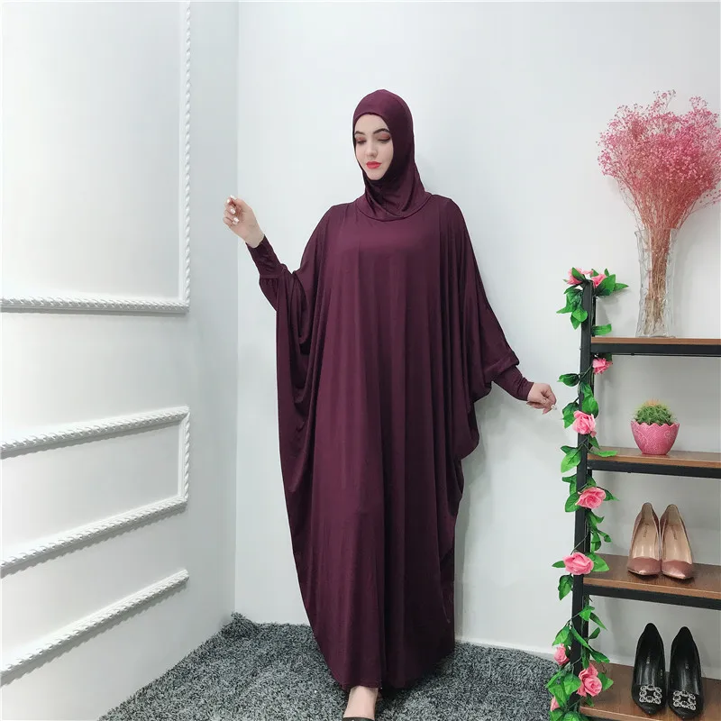 Ramadan Abaya Muslim Prayer Women Arab Dress Long Maxi Robe Kaftan Jilbab Islam