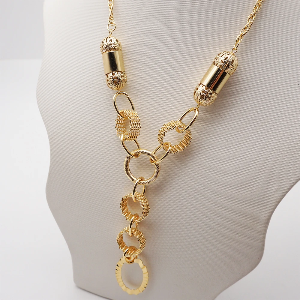 Ожерелье для женщин Очаровательное ожерелье чокер винтажное круглое длинное ожерелье