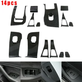 

Replacement Door Lock Window Parts Switch Cover For Tesla Model 3 2017-19