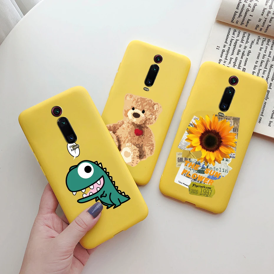 Xiaomi Mi 9T / Redmi K20 Soft TPU Silicone Protective Case - Candy Color Back Cover Bumper